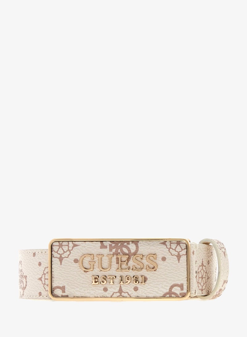 GUESS Carrie Logo Non Reversible Belt - Image 1